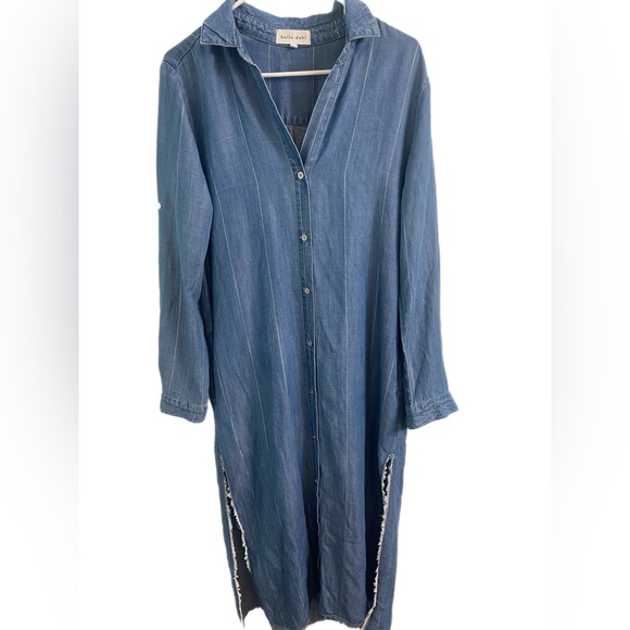Bella Dahl Dresses & Skirts - Bella Dahl Indigo Denim Shirt Dress
